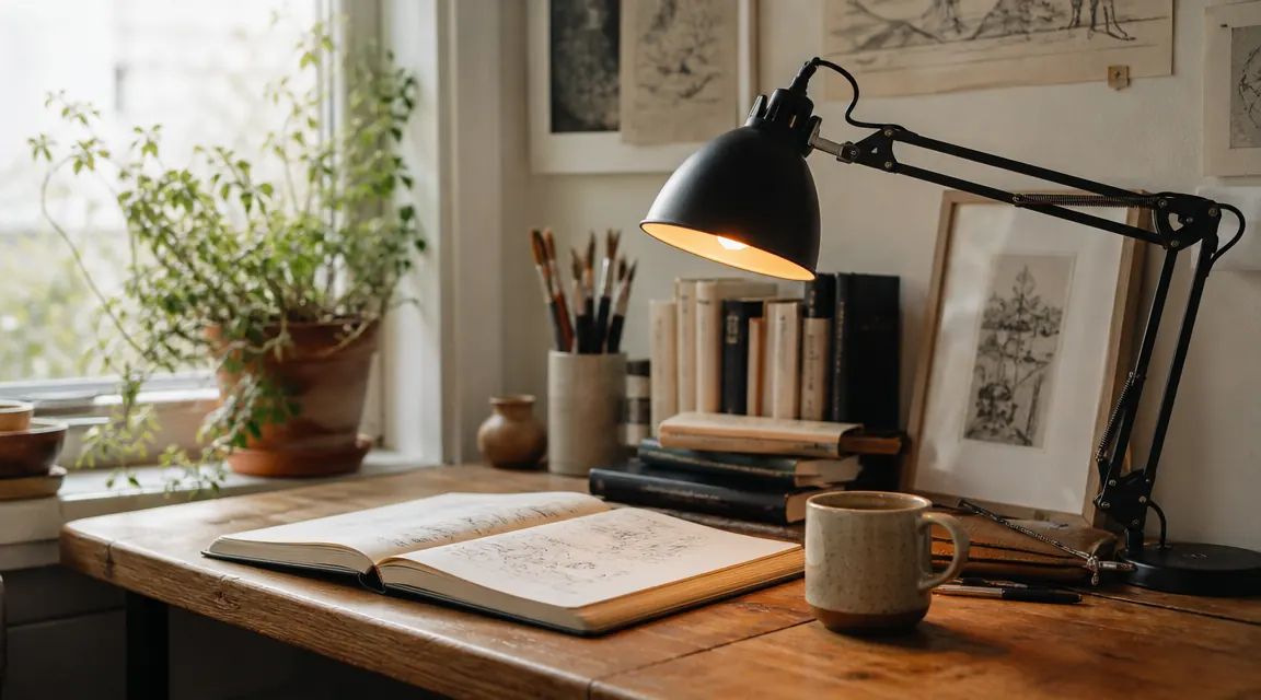 Pzloz Desk Lamp Review: A Year of Clamp-On Architect Lighting